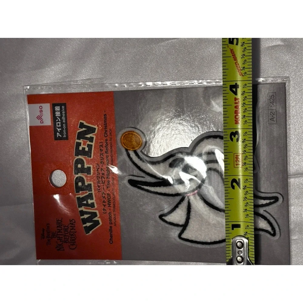 The Nightmare Before Christmas Chenille Iron-On Patch WAPPEN [2803CG][B]